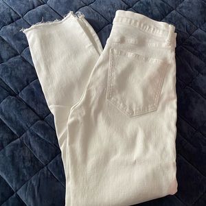 White jeans